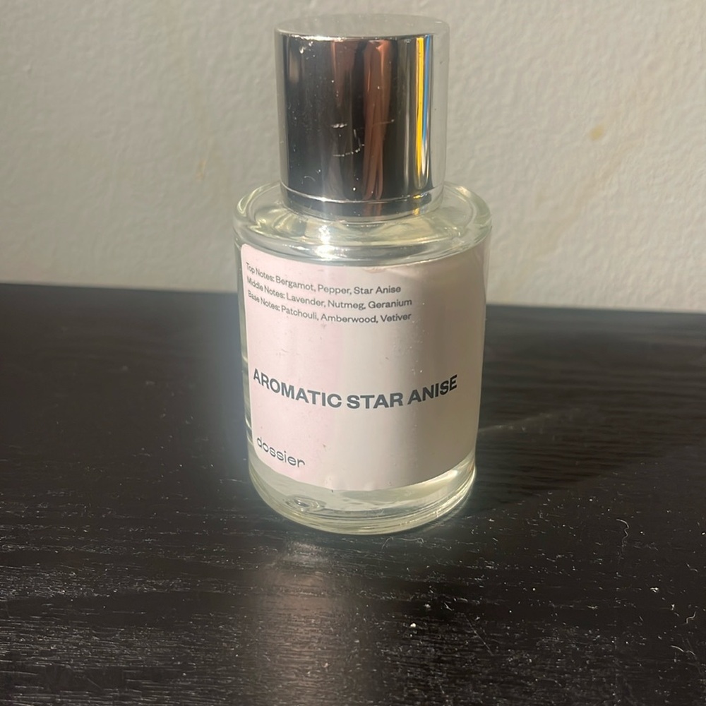Dossier Aromatic Star Anise . Size: 50ml / 1.7oz